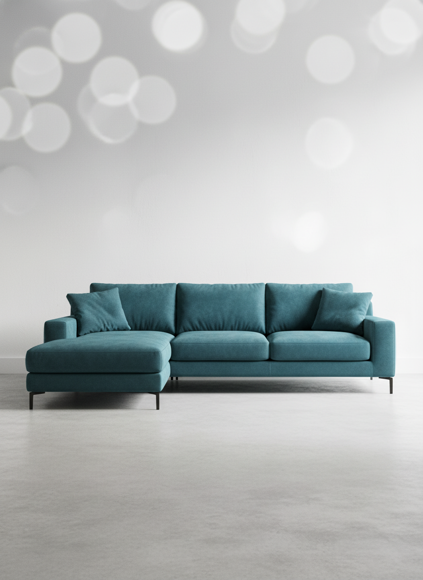 Italian velvet upholstery fabric (Regal Blue)