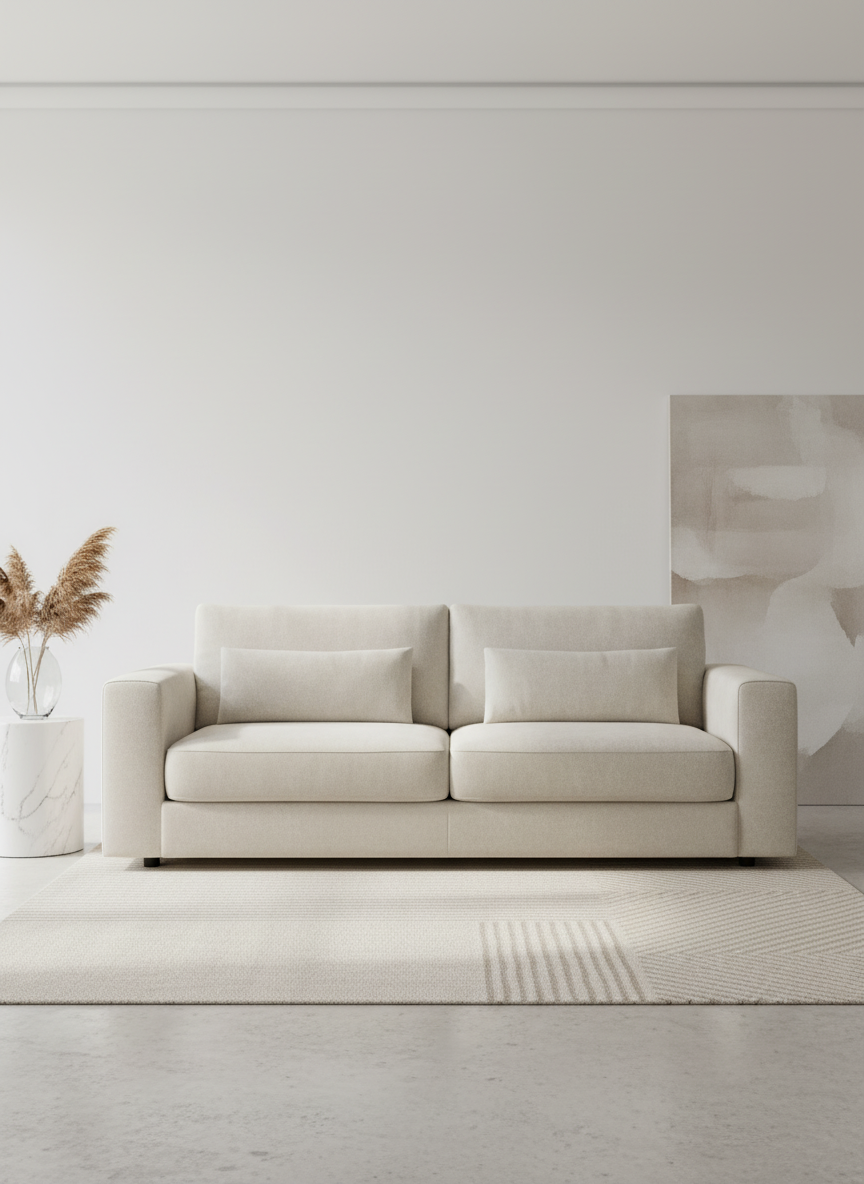 Italian velvet upholstery fabric (Ash)