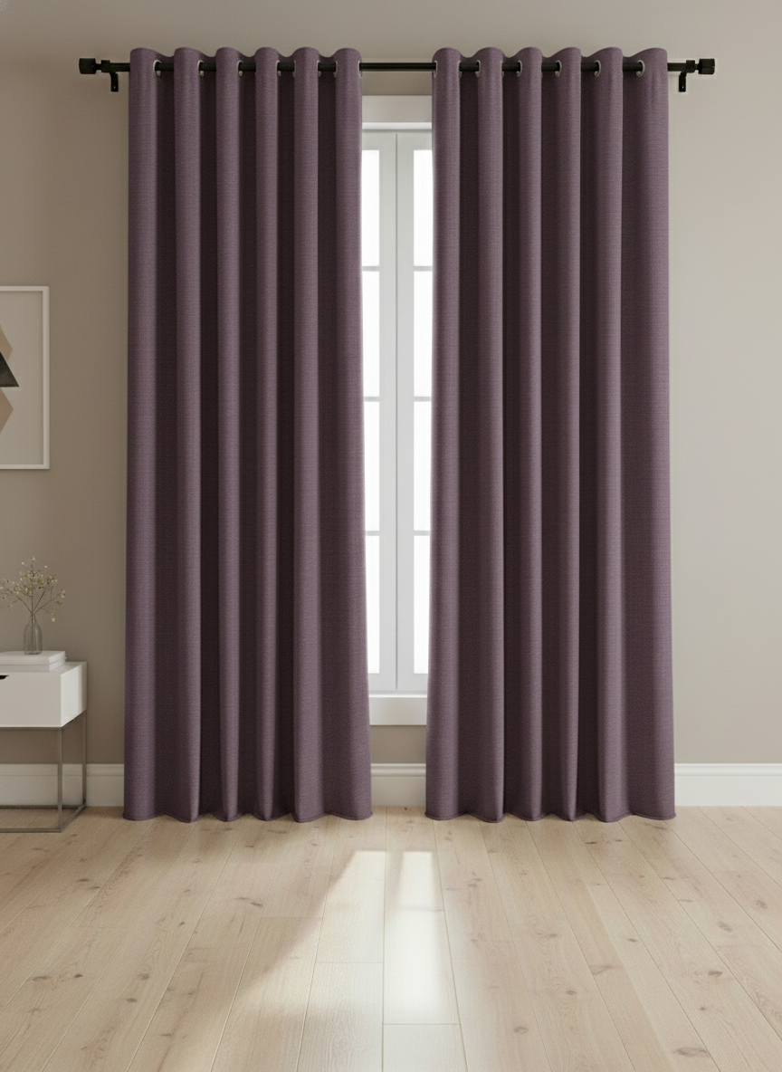 LumiShade Collection Plain Curtains -  (crayola)