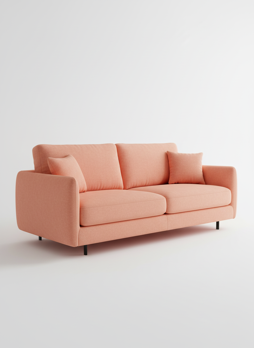 Italian velvet upholstery fabric (Tonys Pink)