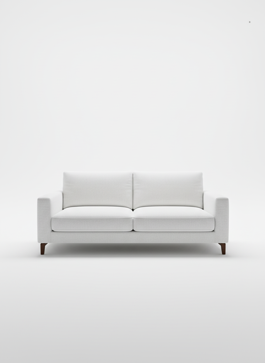 Italian velvet upholstery fabric (white)