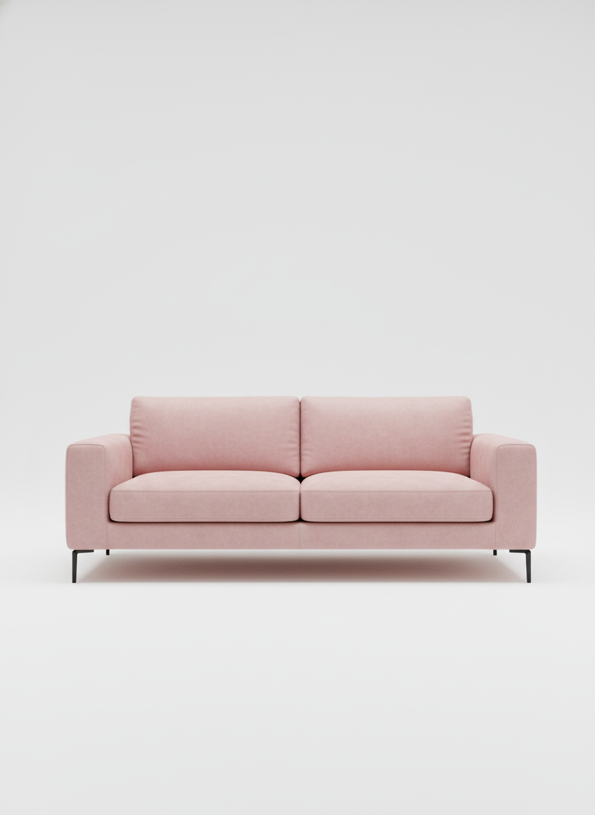 Italian velvet upholstery fabric (Warm Skin)