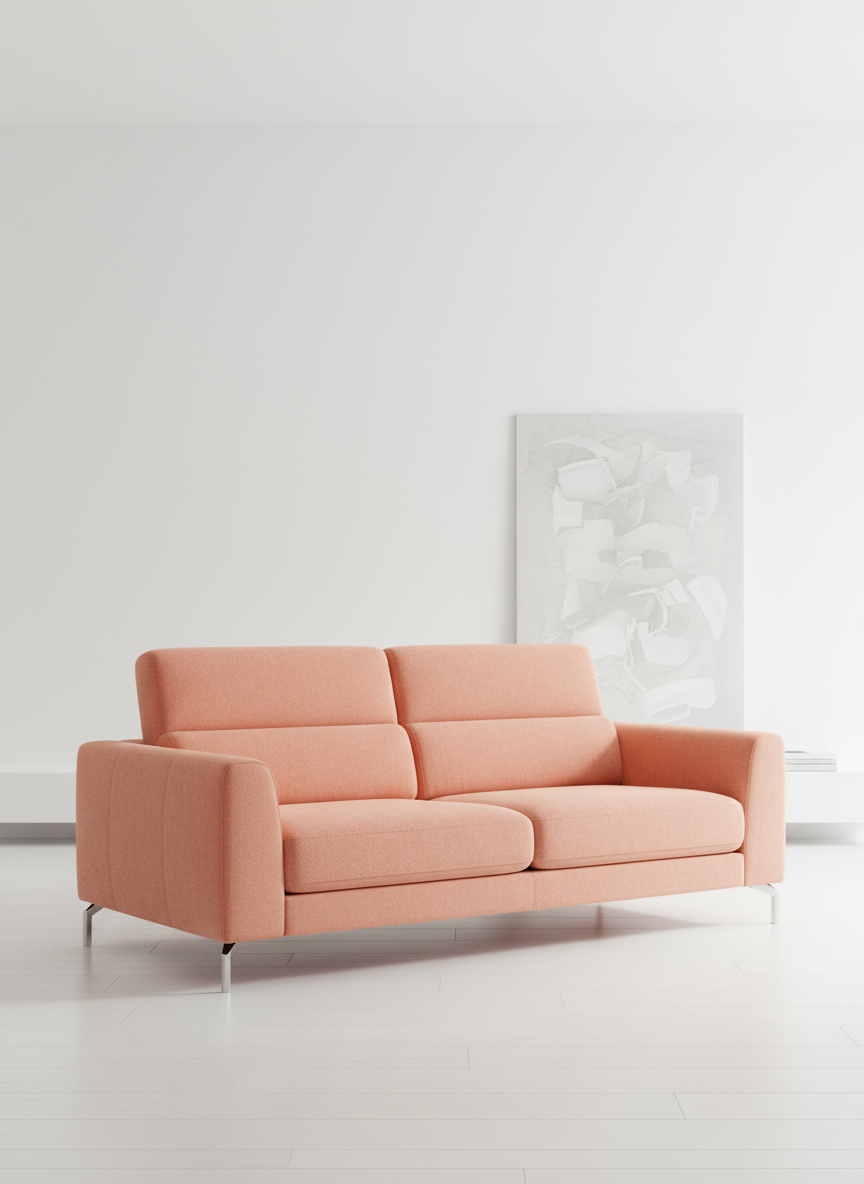 Italian velvet upholstery fabric (Tonys Pink)