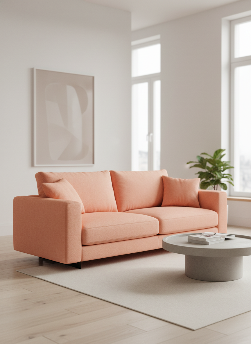 Italian velvet upholstery fabric (Tonys Pink)